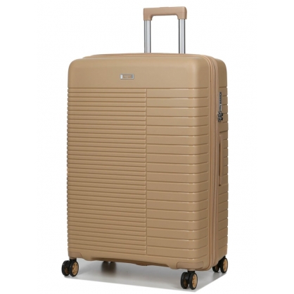 Валіза Airtex 642 з розширенням велика шампань