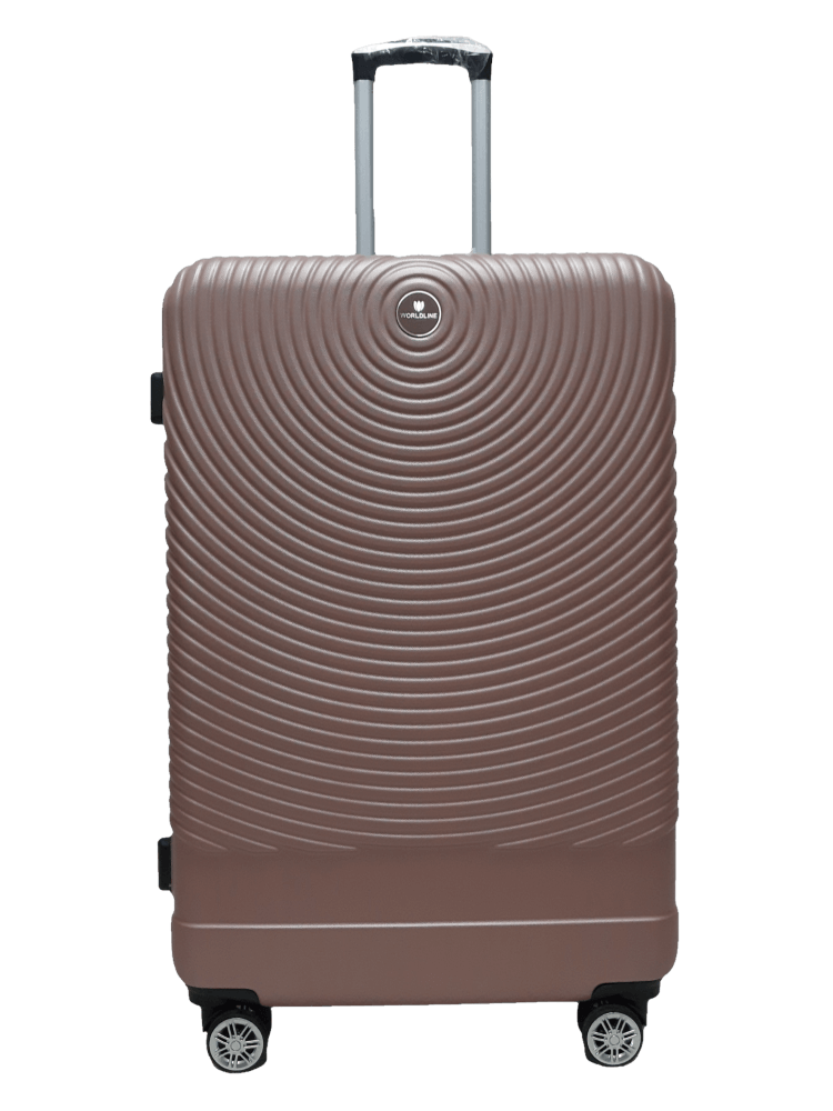 Валіза 78 см Worldline 652 велика рожева