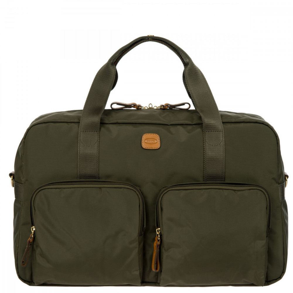 Дорожная сумка з нейлону Bric's X-Travel BXL42192 Olive (мала)