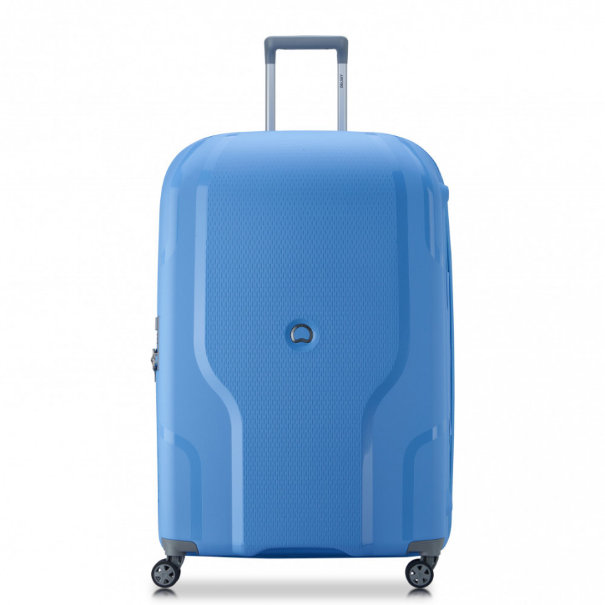 Валіза Delsey Clavel 3845830 блакитна (гігант) з розширенням