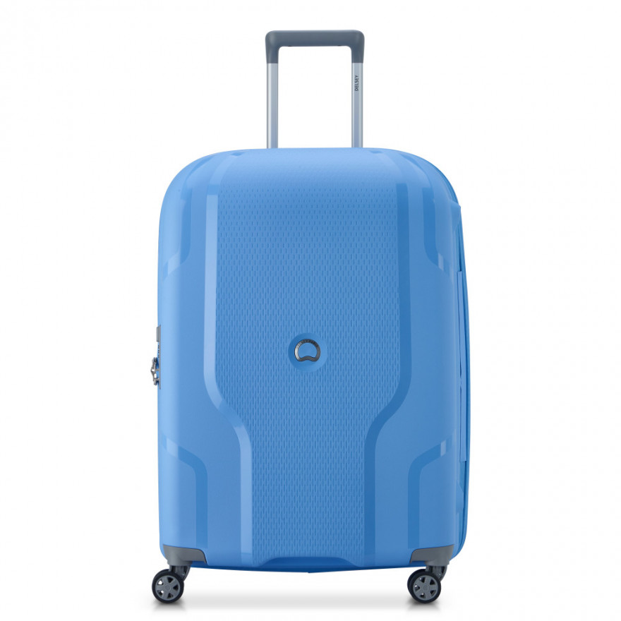 Валіза Delsey Clavel 3845820MR блакитна (середня) з розширенням