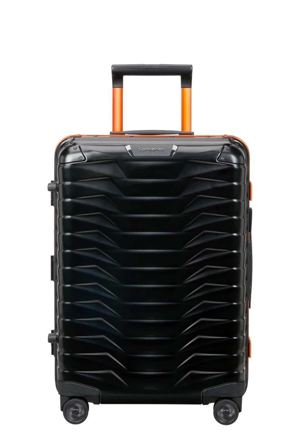 Валіза Samsonite Proxis Alu Алюмінієва 55 см Graphite/Apricot KO2*18001
