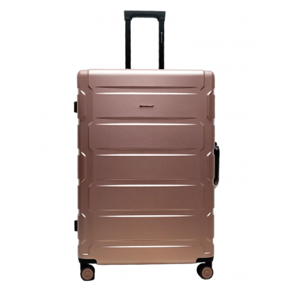 Валіза 77 см Snowball 20503 рожево-золота велика