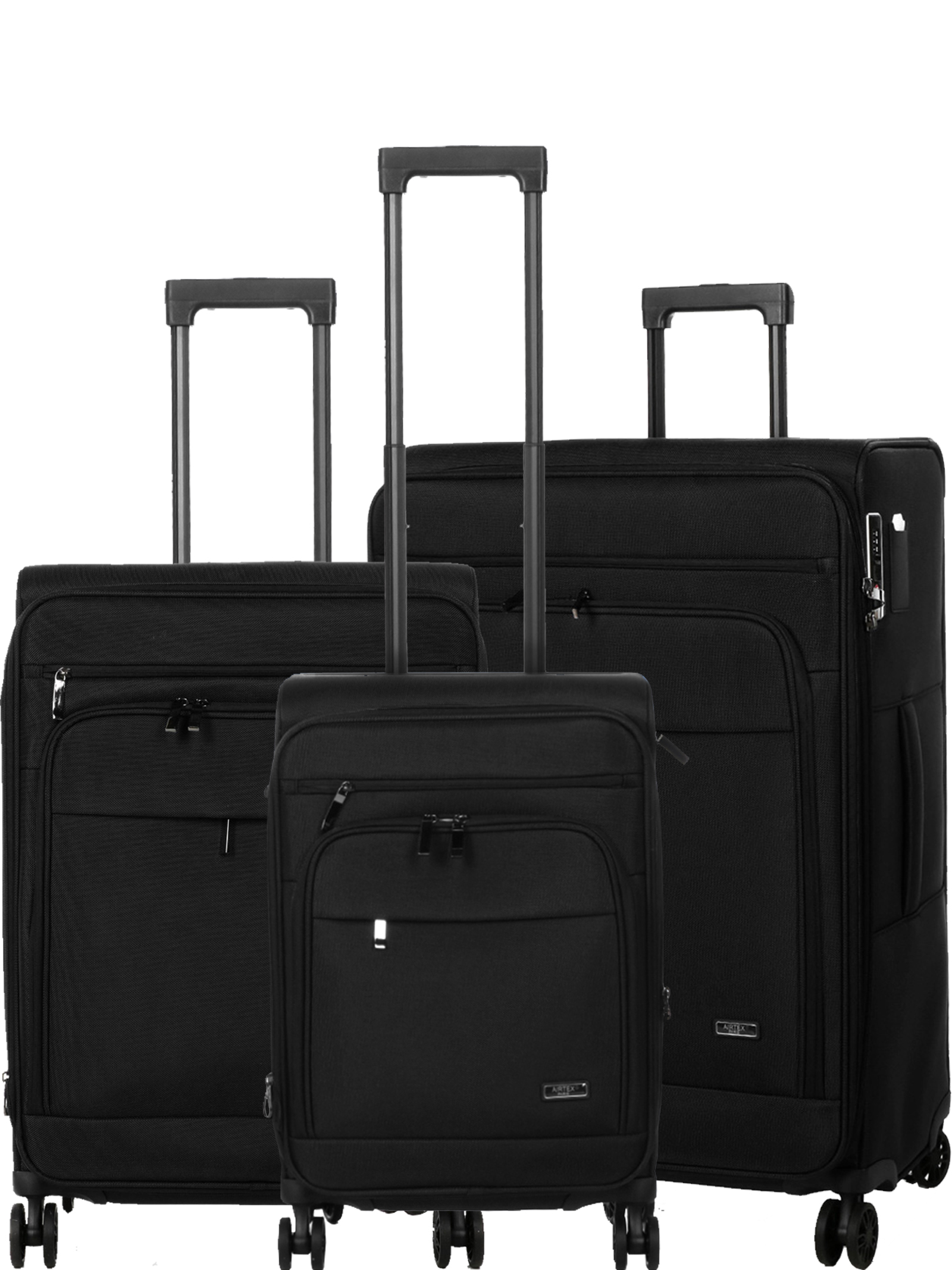 Комплект валіз Airtex 829 чорний