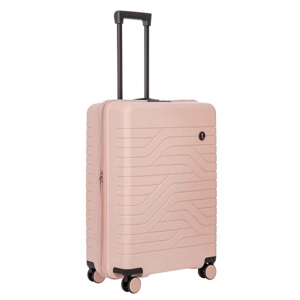 Валіза з поліпропилену на 4-х колесах Bric's B|Y Ulisse B1Y08431.254 Pearl Pink (середня-плюс)