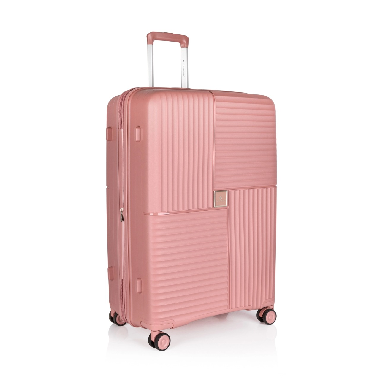 Валіза Snowball 20403 велика (рожева)