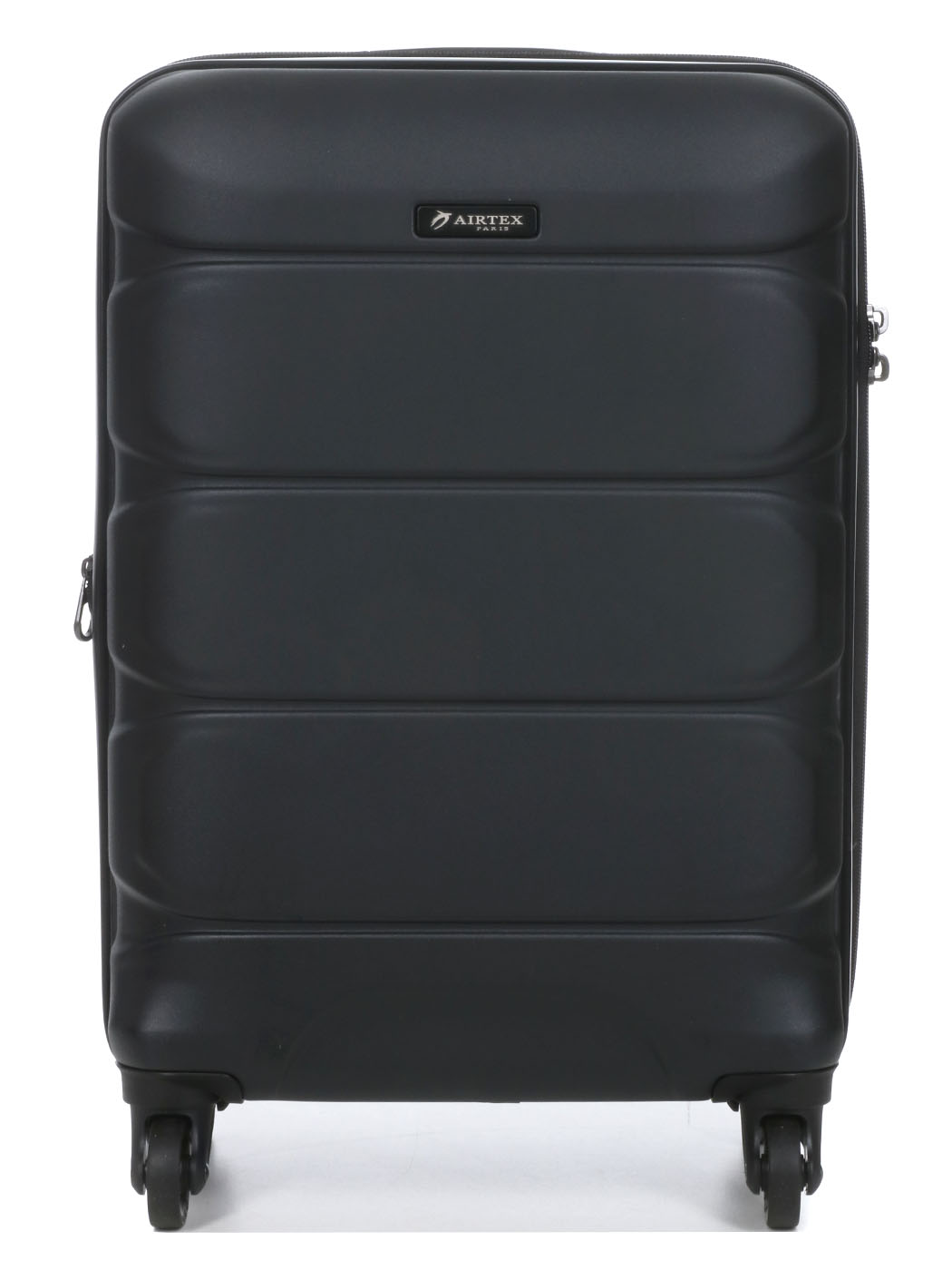 Валіза Airtex 748 з полікарбонату та з розширенням чорна маленька