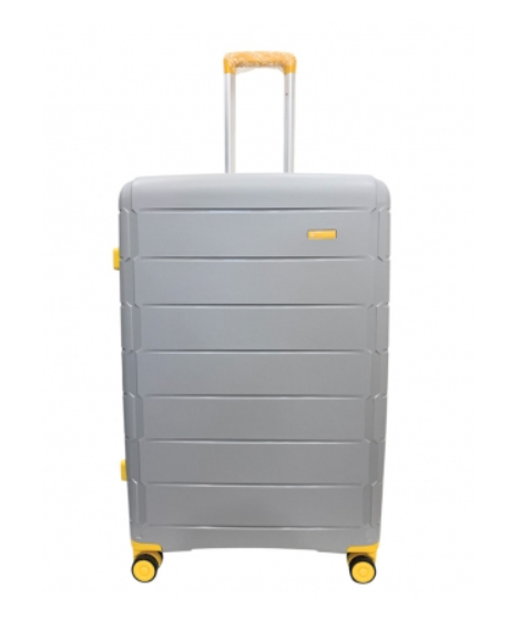 Валіза Snowball 20303 з розширенням велика срібний