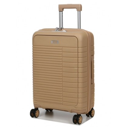 Валіза Airtex 642 з відділенням для ноутбуку 15,6" шампань