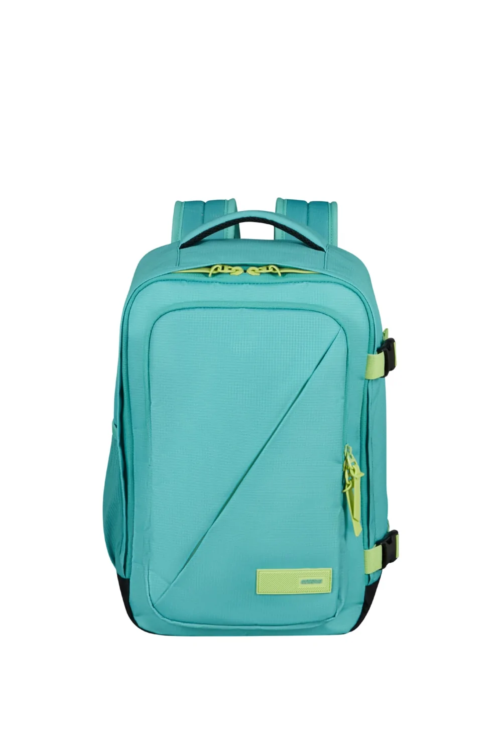 Дорожній рюкзак S American Tourister Take2Cabin DUSTY TURQUOISE/LIME 91G*64004
