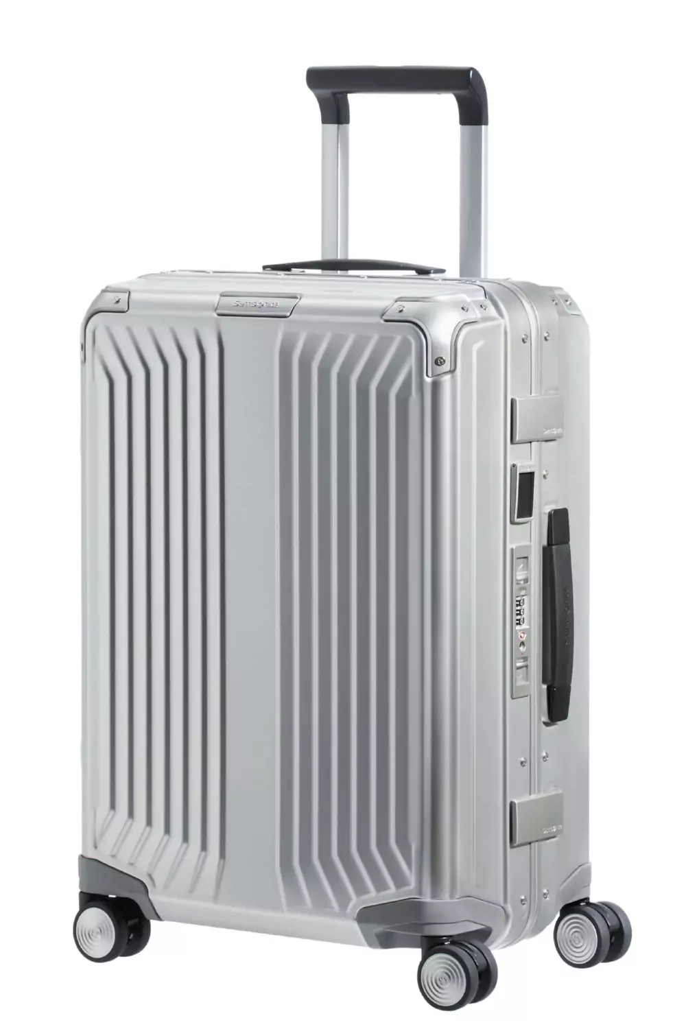 ВАЛІЗА 55 СМ Samsonite LITE-BOX ALU ALUMINIUM CS0*08001 маленька