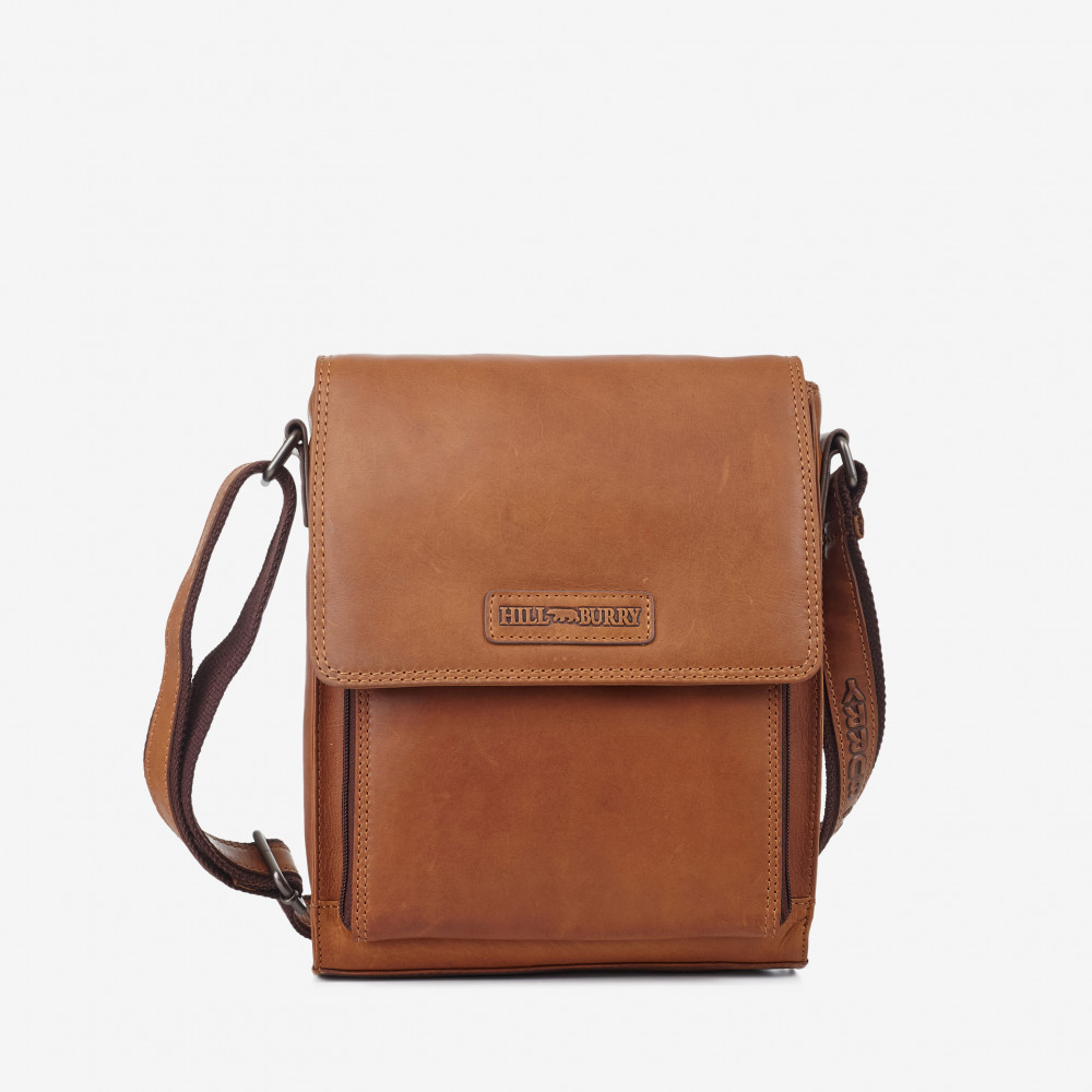 Чоловіча сумка Hill Burry 15244 через плече з натуральної шкіри