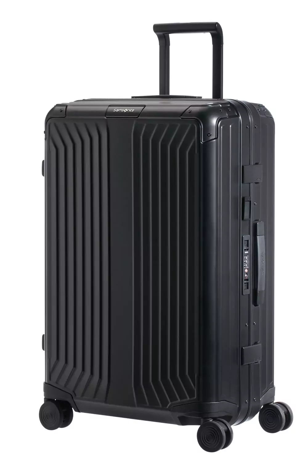 ВАЛІЗА 69 СМ Samsonite LITE-BOX ALU BLACK CS0*09002 середня