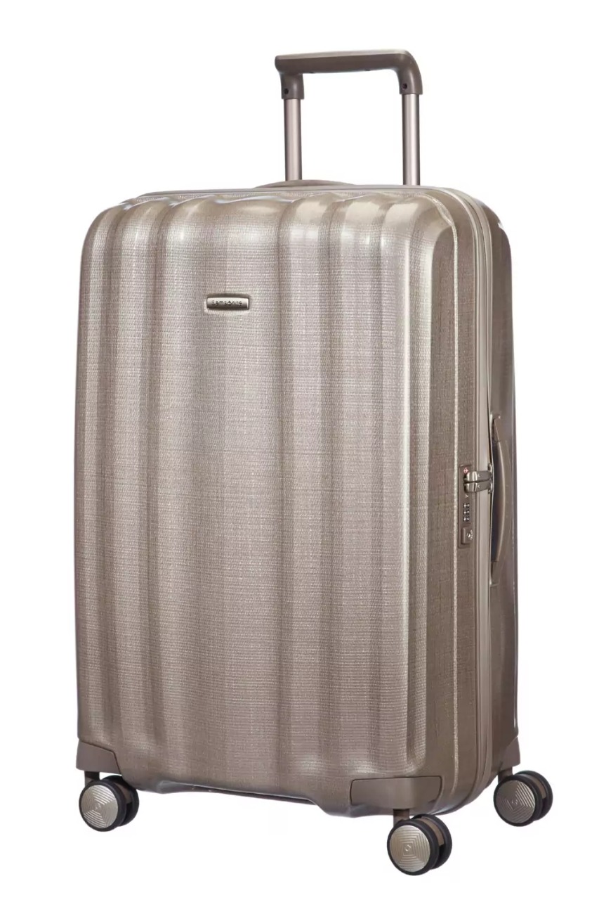 ВАЛІЗА 76 СМ Samsonite LITE-CUBE IVORY GOLD 33V*05006