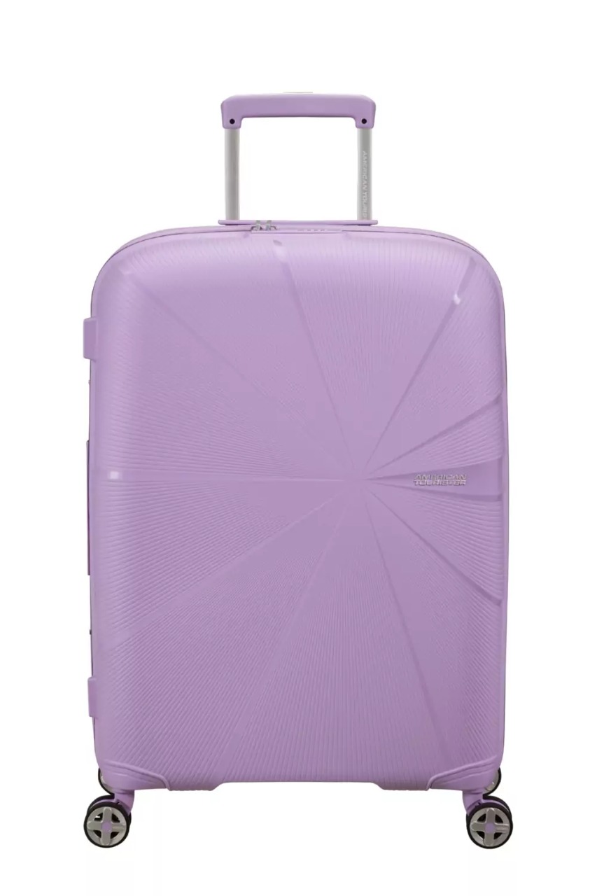 Валіза American Tourister Starvibe MD5*81003 середня лаванда з розширенням