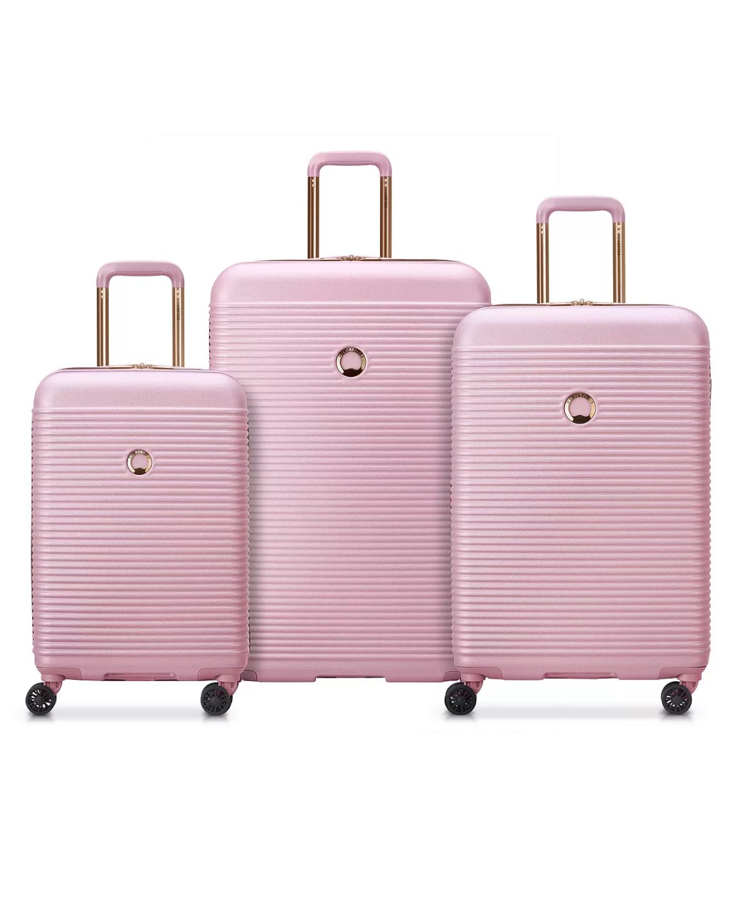 Комплект валіз DELSEY FREESTYLE 3859985;09 рожевий