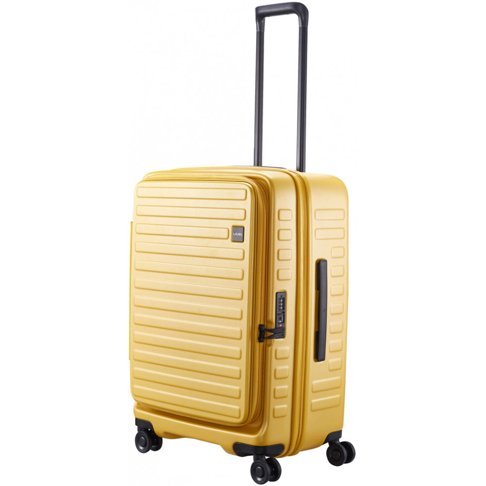 Валіза Lojel Cubo V4 M Mustard середня Lj-1627-66426