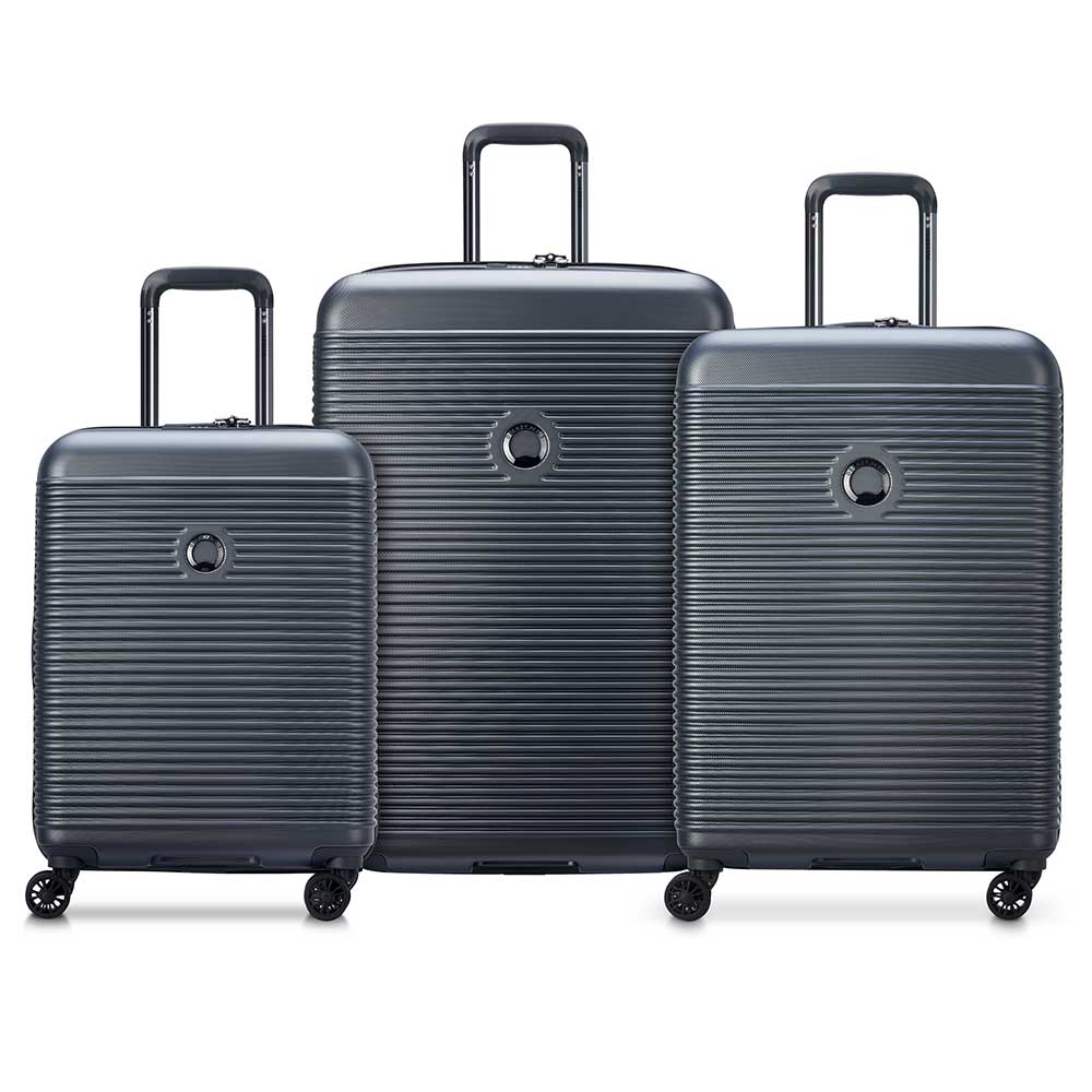 Комплект валіз DELSEY FREESTYLE 3859985;01 чорний