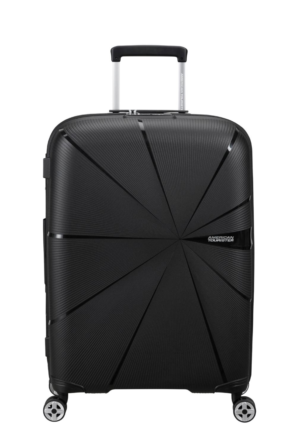 Валіза American Tourister Starvibe MD5*09003 середня чорна з розширенням