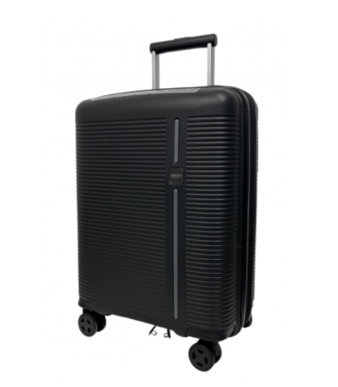 Валіза Airtex 252 з розширенням маленька чорна