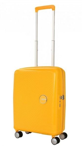 Валіза American Tourister Soundbox із поліпропілену на 4-х колесах 32G*06001 Golden Yellow (мала)