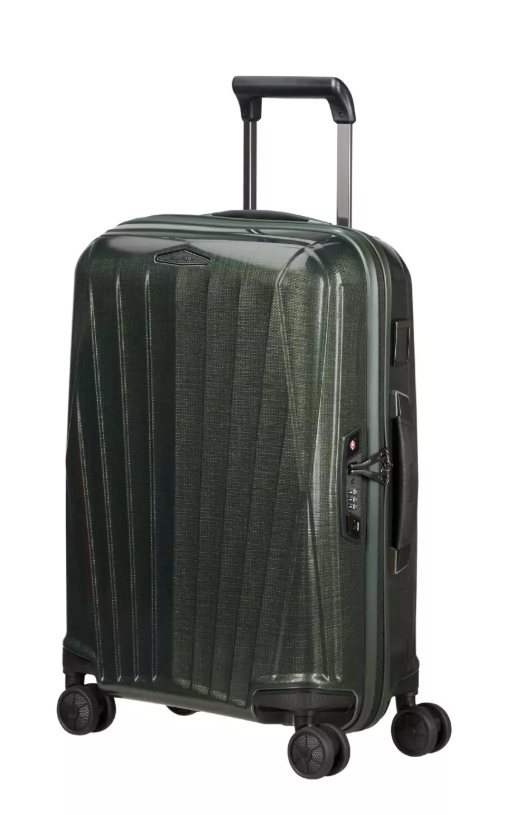 Валіза 55 см Samsonite Major-Lite KM1*14001 з розширенням міцна та легка
