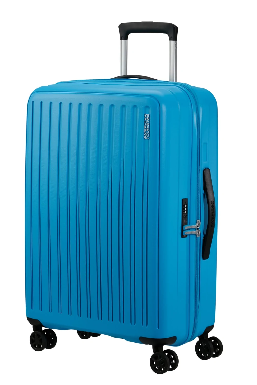 Валіза American Tourister Rejoy MH3*31002 середня блакитна