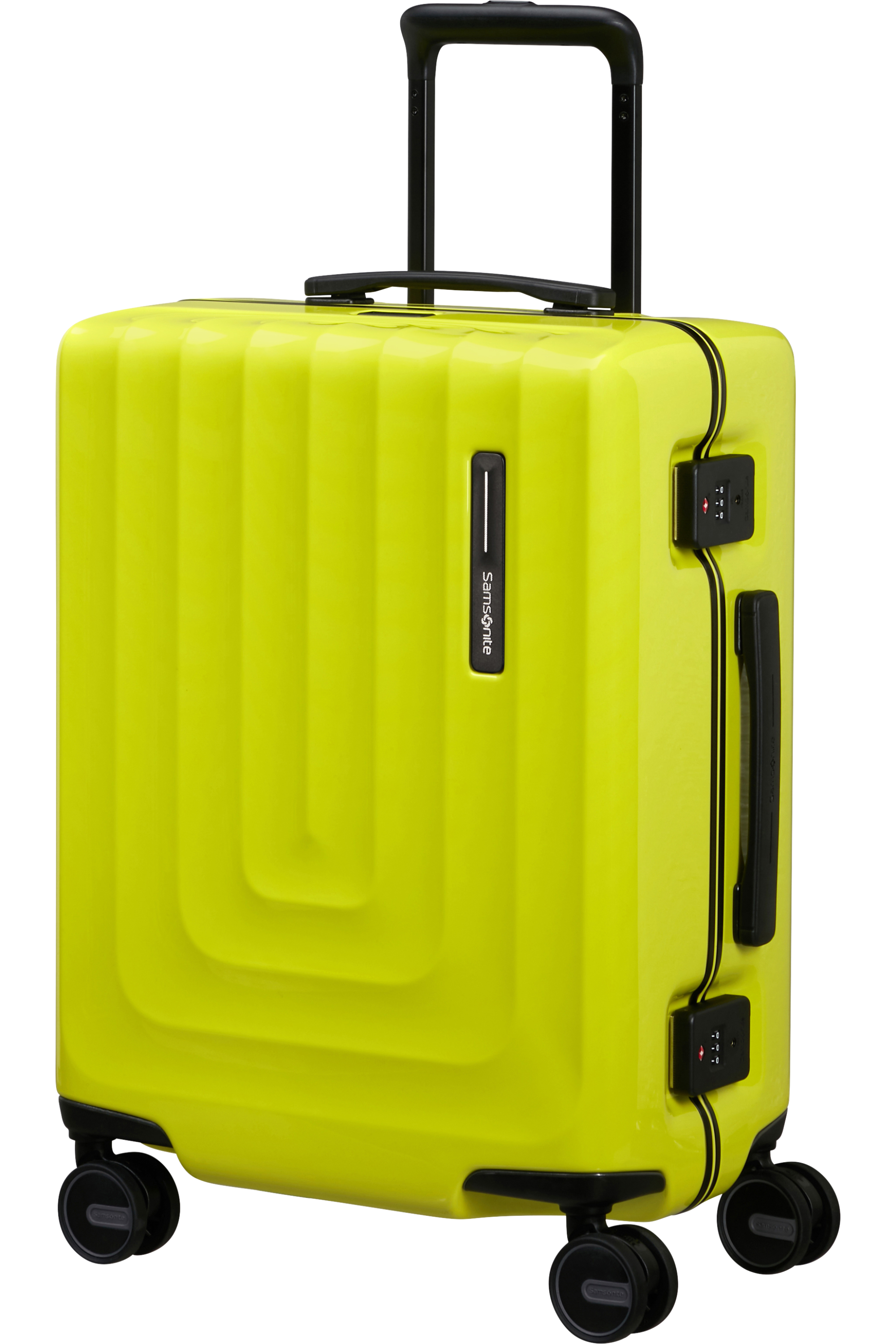 Валіза ручна поклажа Samsonite Focus KQ4*16001 на застібках з полікарбонату