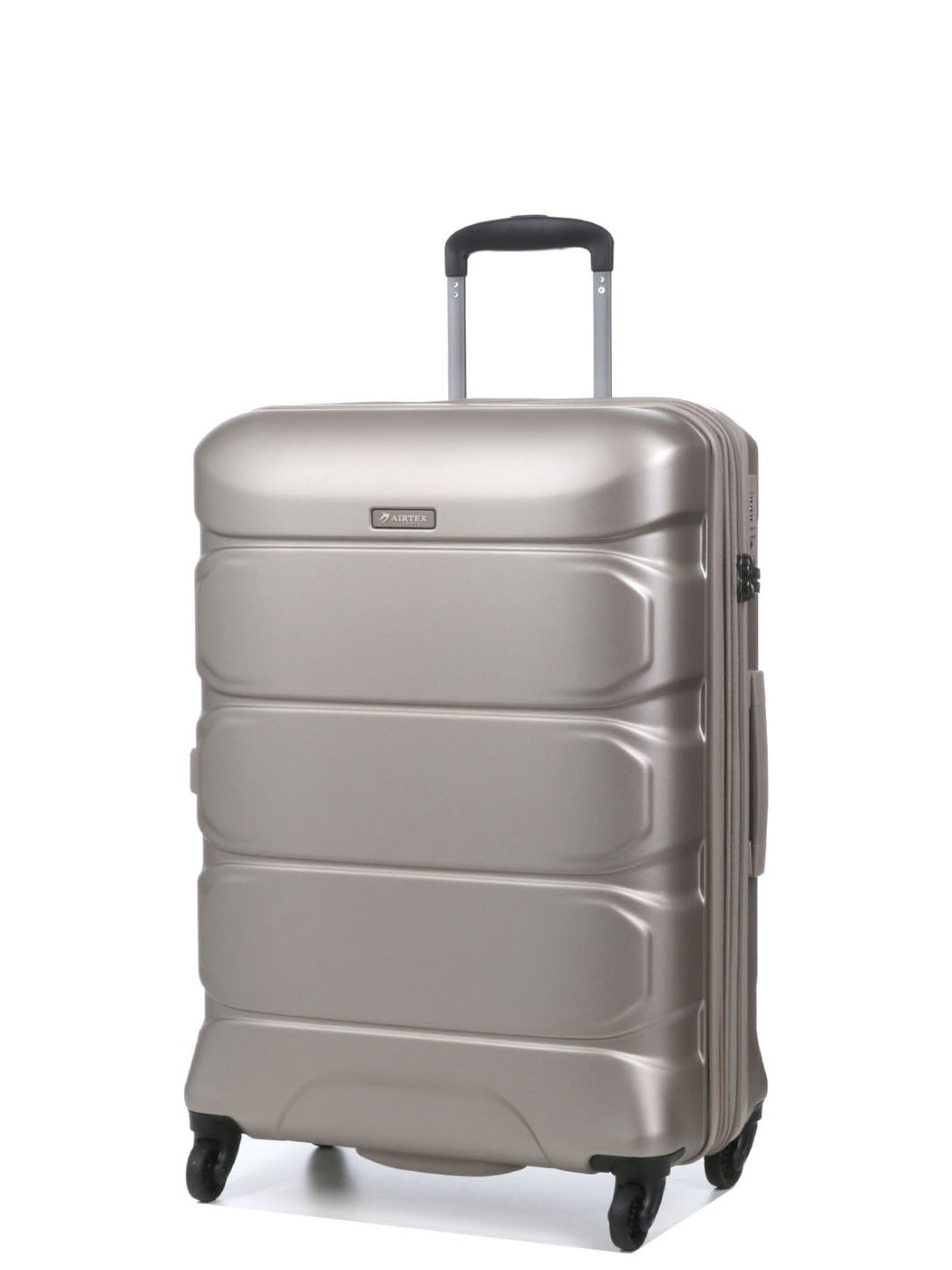 Валіза Airtex 748 з полікарбонату та з розширенням шампань середня