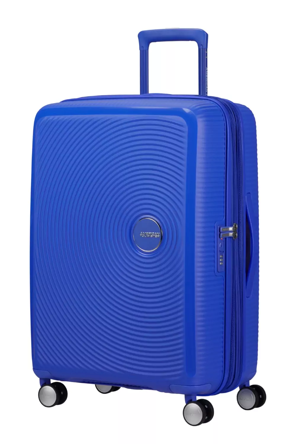 Валіза American Tourister Soundbox 32G*12002 із поліпропілену на 4-х колесах COBALT BLUE