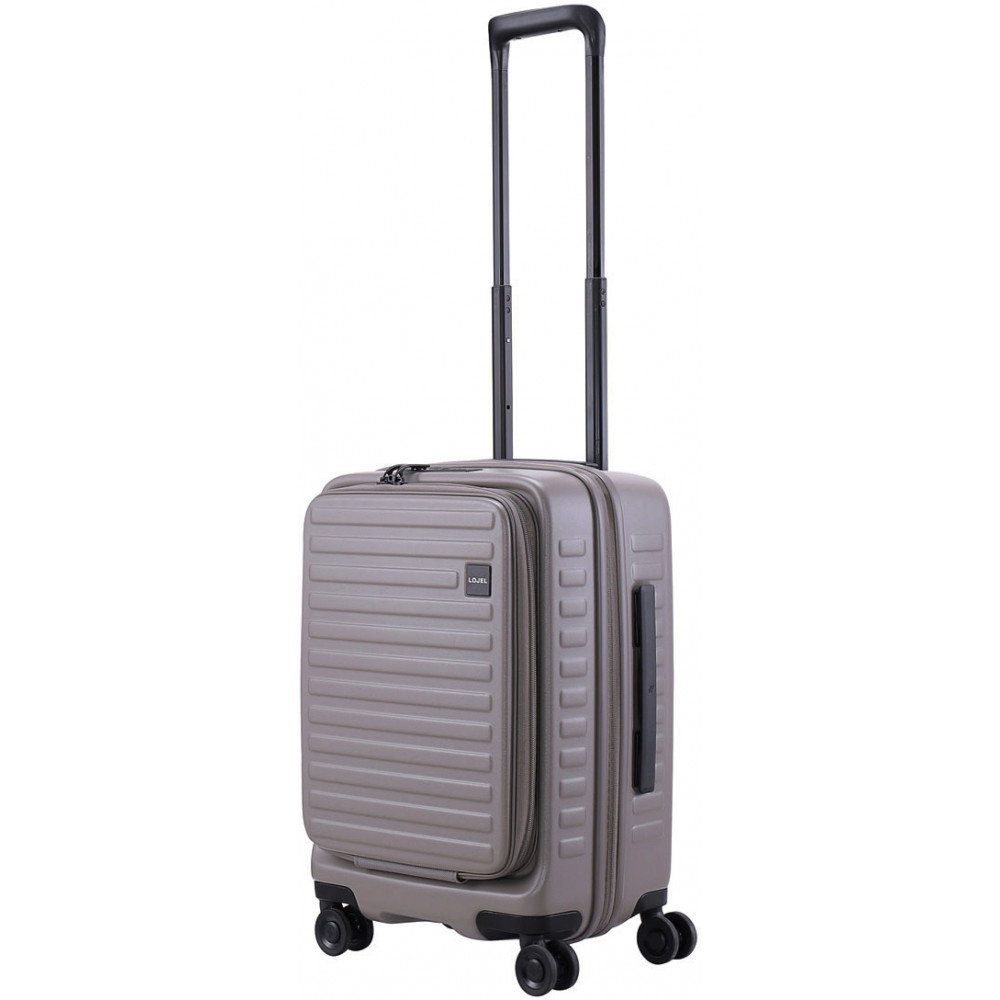 Валіза Lojel Cubo V4 S Warm Gray маленька ручна поклажа Lj-1627-38421