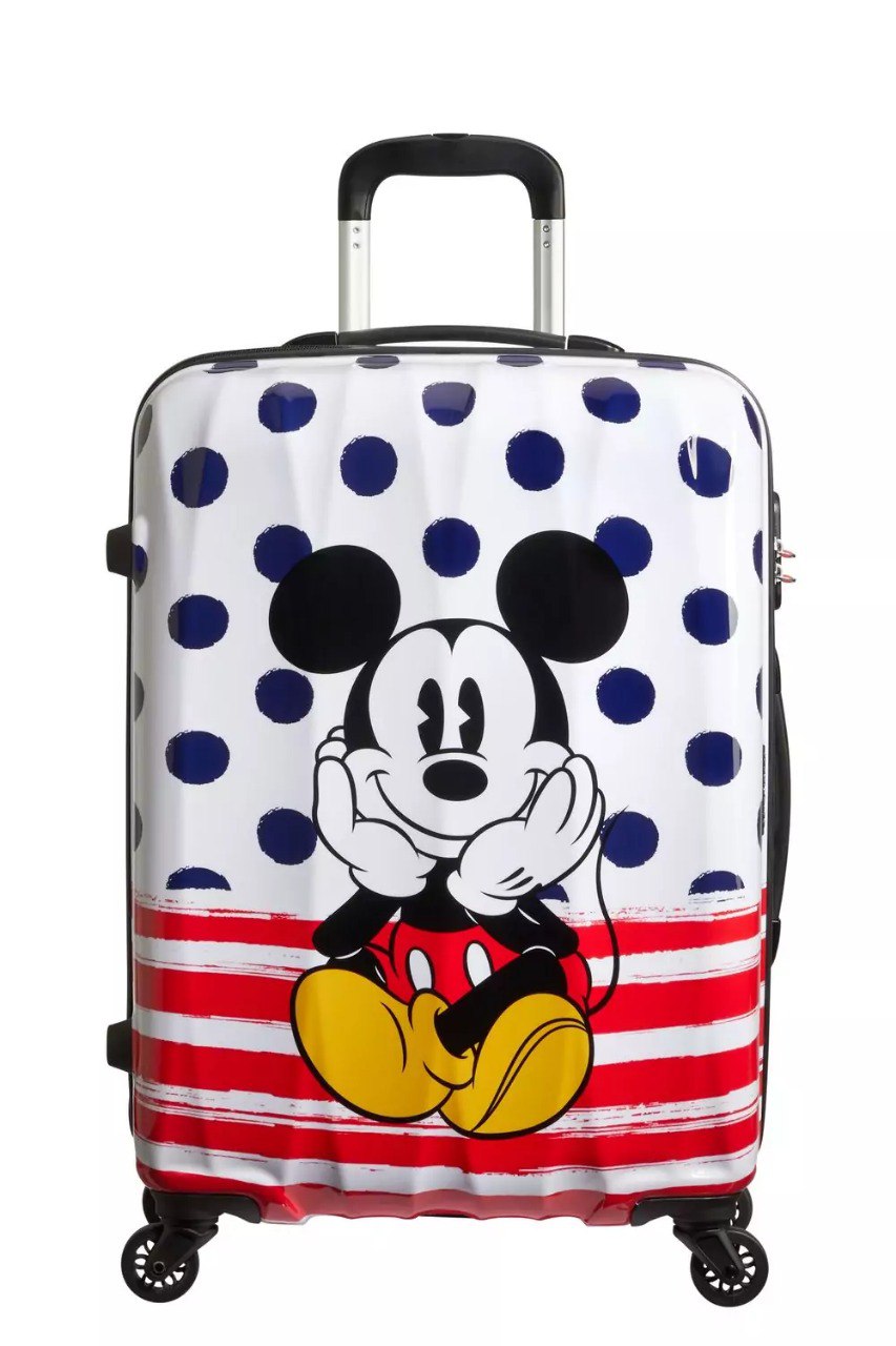 ВАЛІЗА AMERICAN TOURISTER 69 СМ DISNEY LEGENDS MICKEY BLUE DOTS 19C*71007