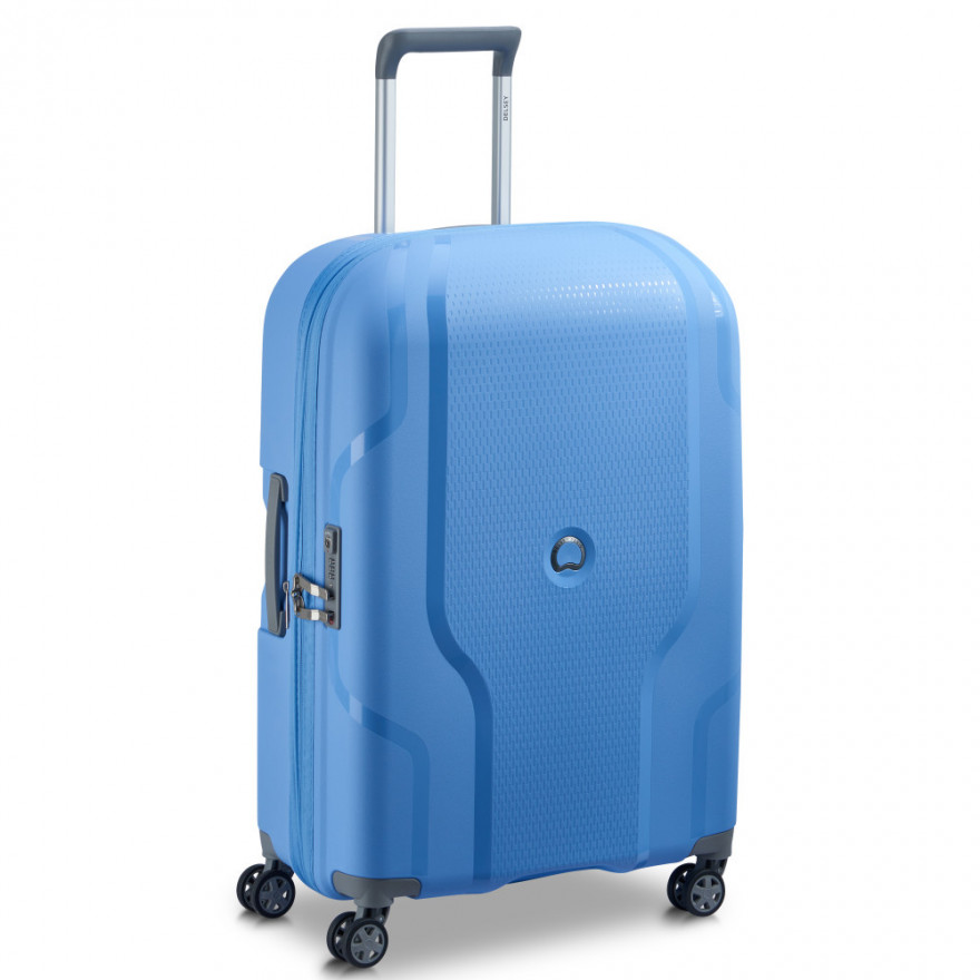 Валіза Delsey Clavel 3845821 блакитна (велика) з розширенням