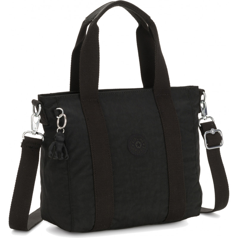 Сумка Kipling Asseni KI7149_P39  містка та компактна маленька Black Noir