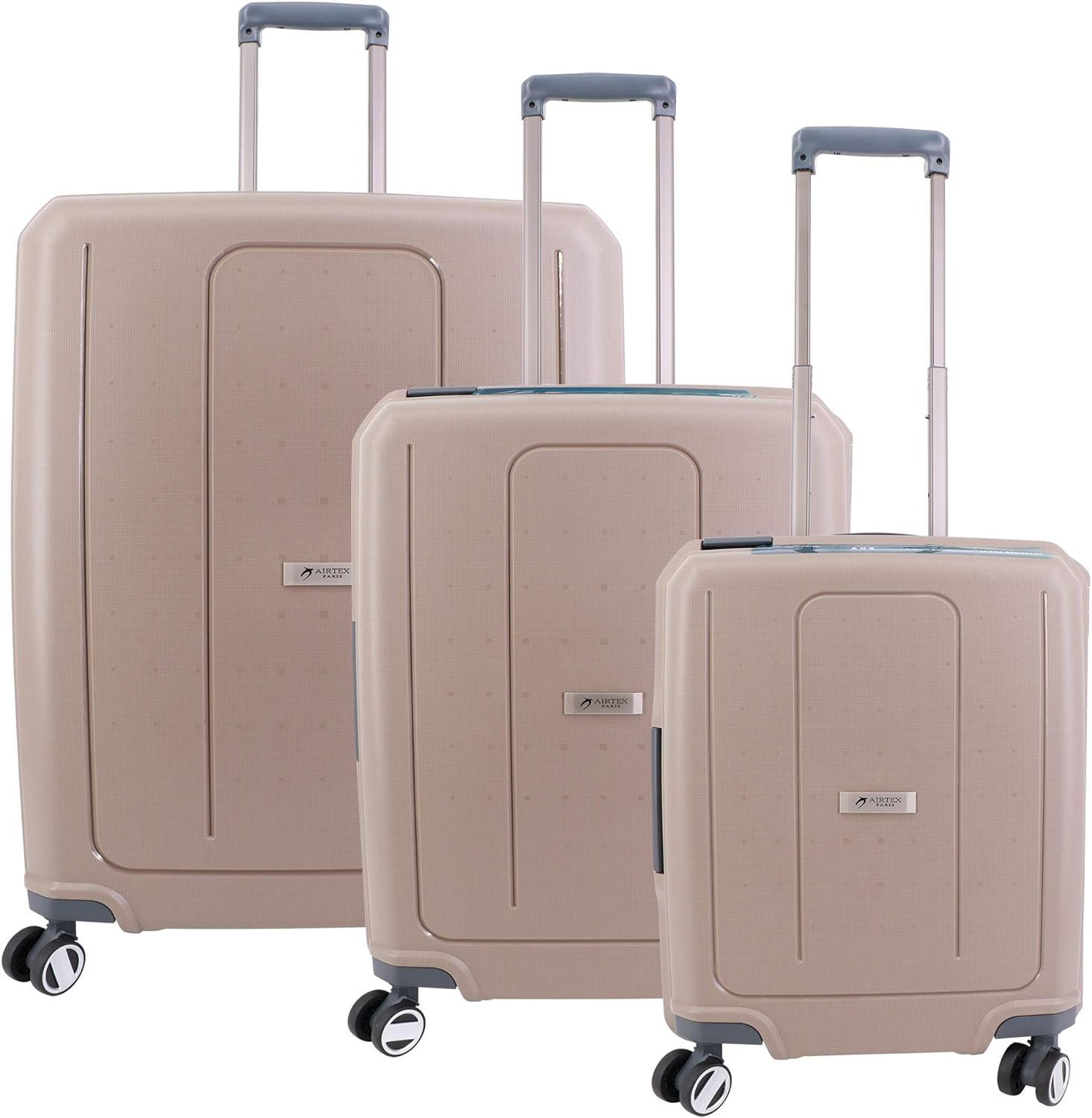 Комплект валіз AIRTEX 226B (бежевий)