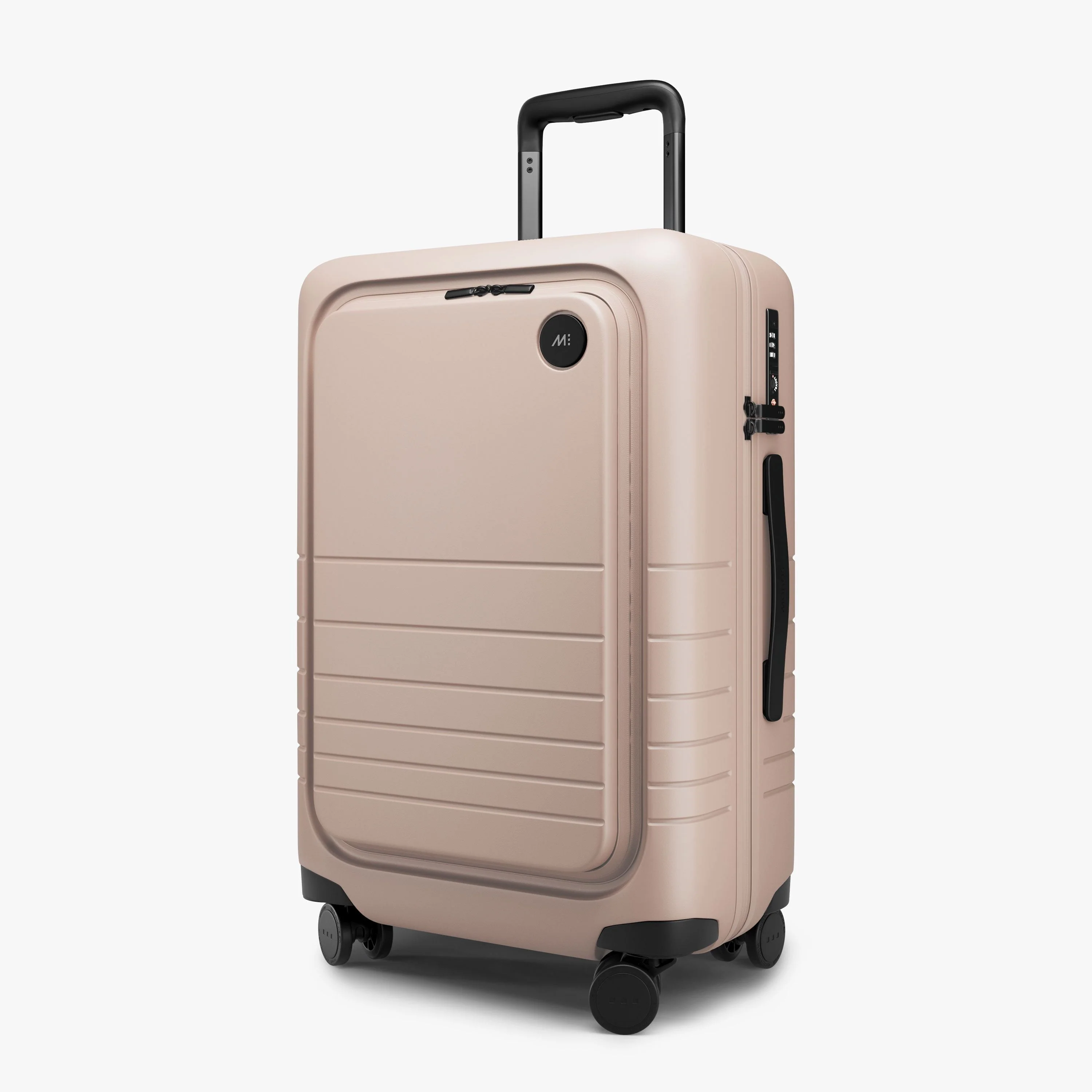 Валіза з відділенням для ноутбука Monos Carry-On Pro пудра